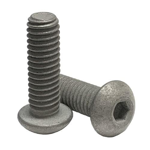 BSCS12114G 1/2"-13 X 1-1/4" Button Socket Cap Screw, Coarse, Alloy, HDG